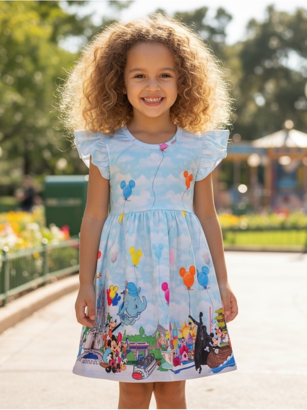 LIMITED QUANTITY Boutique Girls My Disney Parks Visit Magic Kingdom Parks Outfit